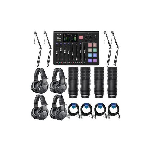  Adorama Rode Microphones RODECaster Pro Integrated Podcast Production Console W/ACC KIT RODECASTER PRO J