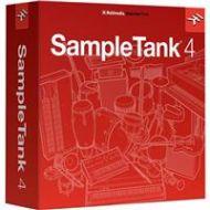 Adorama IK Multimedia SampleTank 4 Sound/Groove Software, Full Version, USB Drive/Boxed ST-400-HCD-IN