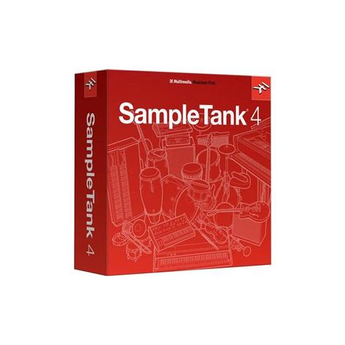  Adorama IK Multimedia SampleTank 4 Sound/Groove Software, Full Version, USB Drive/Boxed ST-400-HCD-IN