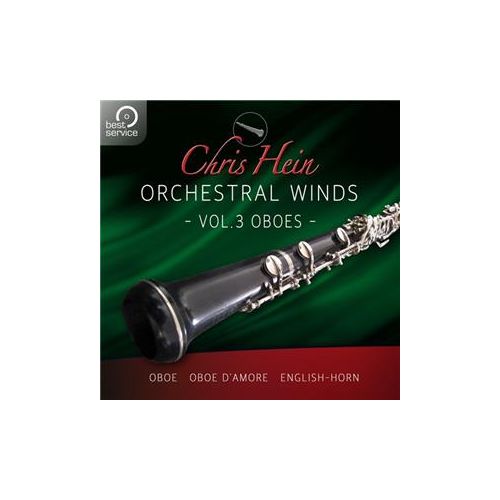  Adorama Best Service Chris Hein Winds Volume 3 - Oboes, Download 1133-15