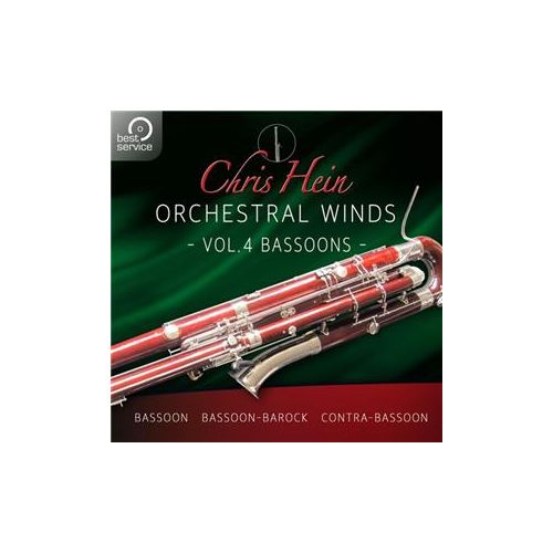  Adorama Best Service Chris Hein Winds Volume 4 - Bassoons, Download 1133-16