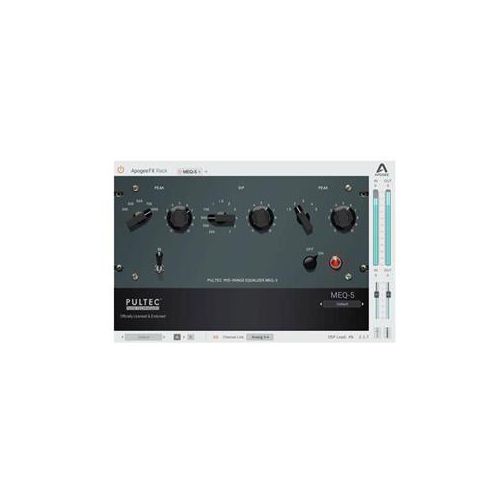  Adorama Apogee Electronics FX Rack Pultec MEQ-5 Midrange Plug-In, Download Version FX_MEQ5_RETAIL_V1