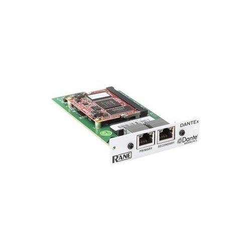  Adorama Rane DANTEx Dante Expansion Card for Terminal 1010x Audio DSP Multiprocessor DANTEX