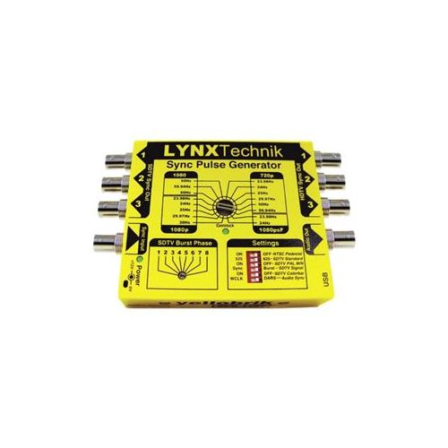  Adorama Lynx Technik AG yellobrik SPG 1707 HD / SD Sync Pulse Generator with Genlock SPG1707