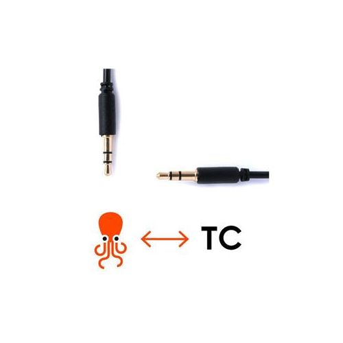  Adorama Tentacle Sync Tentacle to Tentacle Adapter Cable with 3.5mm Mini Jacks C07