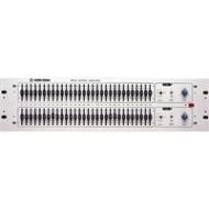 Adorama Klark Teknik DN360 3U 2-CH 30 Band 1/3 Octave Classic Graphic Equalizer DN360