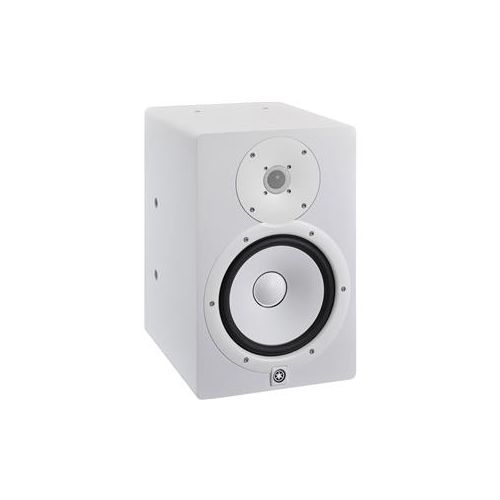  Adorama Yamaha HS8I 2-Way Active Powered Studio Monitor with 8 Woofer, White, Single HS8IW