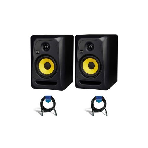  Adorama KRK CL5G3 5 Studio Monitor Kit, 2x Classic 5 G3 5 2-Way Studio Monitor CL5G3-NA A2