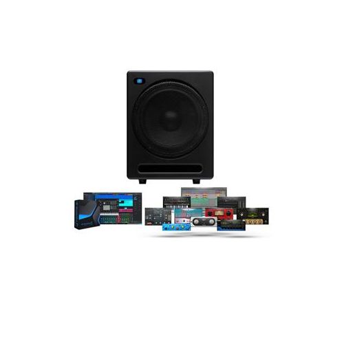  Adorama PreSonus Temblor T10 Active 10 Studio Subwoofer, 20-200Hz Frequency Response TEMBLOR T10