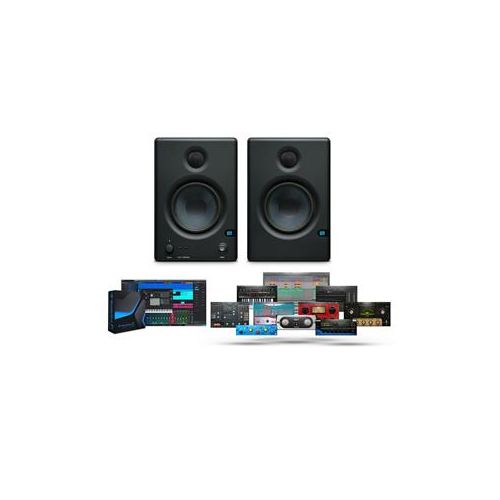  Adorama PreSonus Eris E4.5 HD 2-Way 4.5 Active Studio Monitor, Pair ERIS E4.5