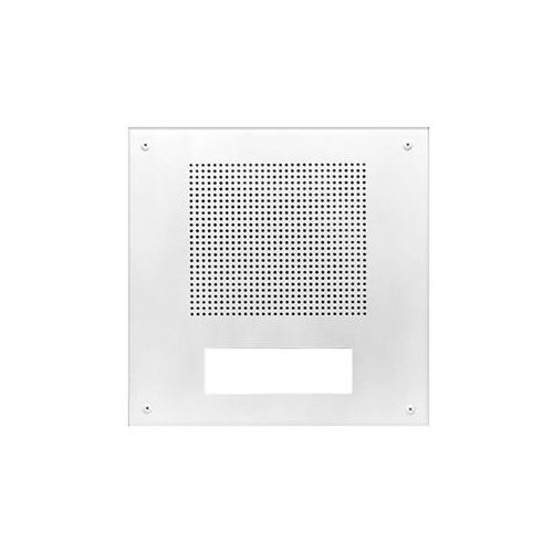  Adorama Lowell Manufacturing DC802-SAP1 12.69 Square Grille, Clock/Speaker Center,White DC802-SAP1