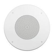 Adorama Lowell Manufacturing WB-4 Round Steel Screw-Mount Grille for 4 Speaker, White WB-4