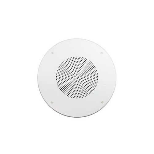  Adorama Lowell Manufacturing WB-4 Round Steel Screw-Mount Grille for 4 Speaker, White WB-4