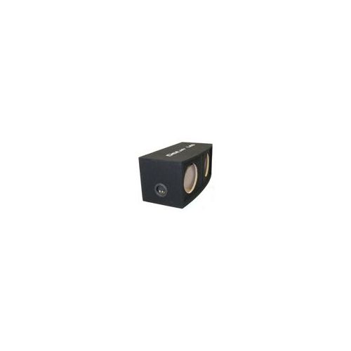  Adorama Deejay LED 10 Double Center Port Vented Round Empty Car Bass Speaker Box 2X10ROUNDVENTED