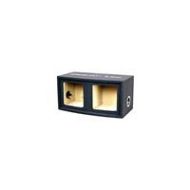 Adorama Deejay LED 10 Double Heavy Duty Square Woofer Empty Car Speaker Box 2X10SQUARESEALED