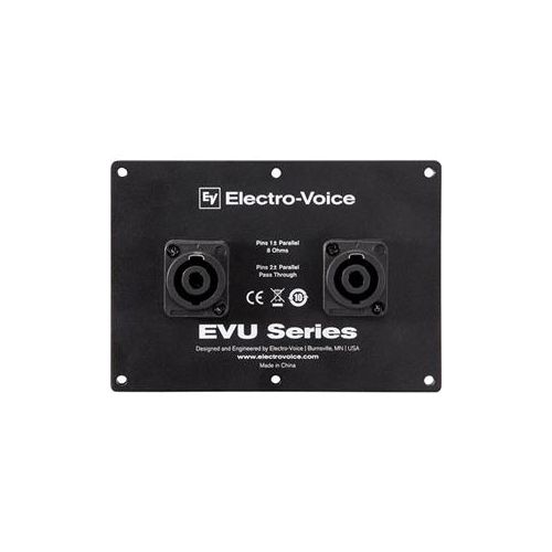  Adorama Telex EVU-CDNL4 Dual NL4 SpeakOn Cover Plate f/EVU Loudspeaker System F.01U.216.258