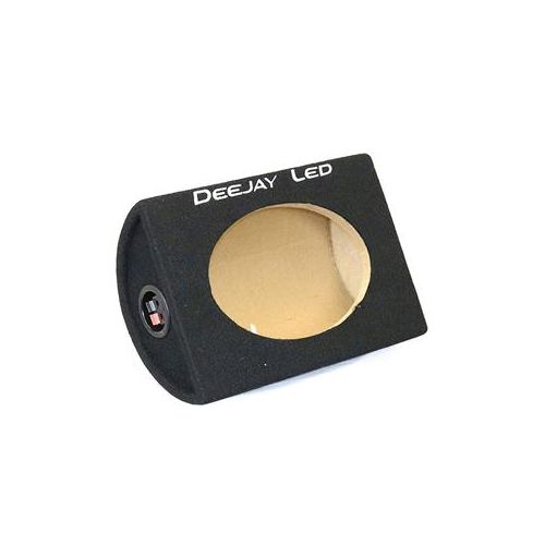  Adorama Deejay LED 6x9 Wooden Carpeted Speaker Box with Quick Release Terminal, Pair TBH699