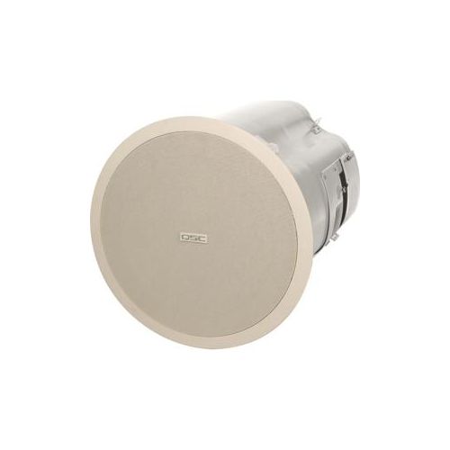  Adorama QSC AcousticDesign AD-C81TW 8 100W Ceiling Mount Subwoofer, White AD-C81TW-WH