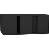 Adorama Tannoy VSX 8.2BP Twin 8 Band Pass Passive Subwoofer, 1600W Peak Power, Black VSX82BP