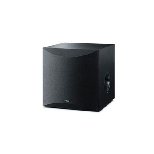  Adorama Yamaha NS-SW100 10 100W Powered Subwoofer, Piano Black NS-SW100