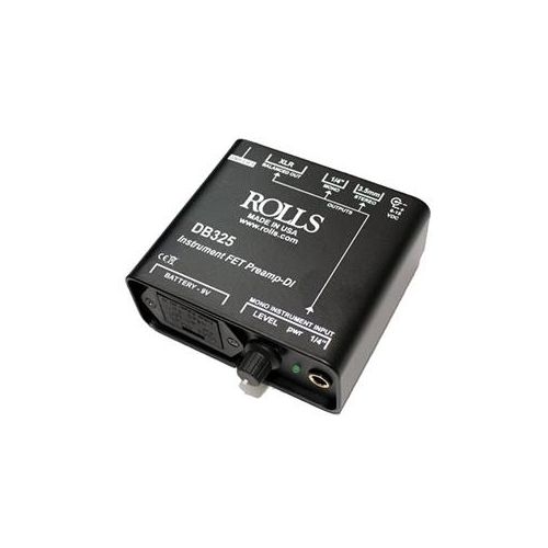  Rolls DB325 Insrument FET Preamp DI DB325 - Adorama