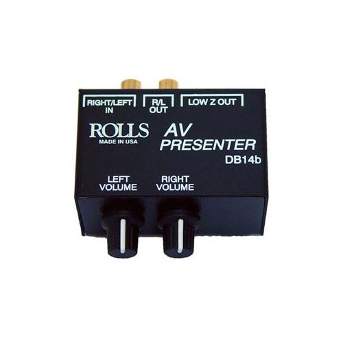  Rolls DB14B A/V Presenter Direct Box/Signal Separator DB14B - Adorama