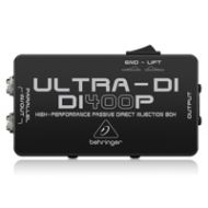 Adorama Behringer Ultra-DI DI400P High-Performance Passive DI-Box DI400P