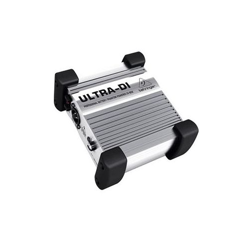  Adorama Behringer Ultra-DI DI100 Professional Battery/Phantom Powered DI-Box DI100