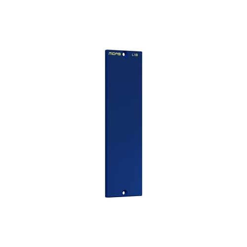  Adorama Midas LEGEND L1B Single-Width Modular Blank Plate for L6 & L10 500 Chassis L1B