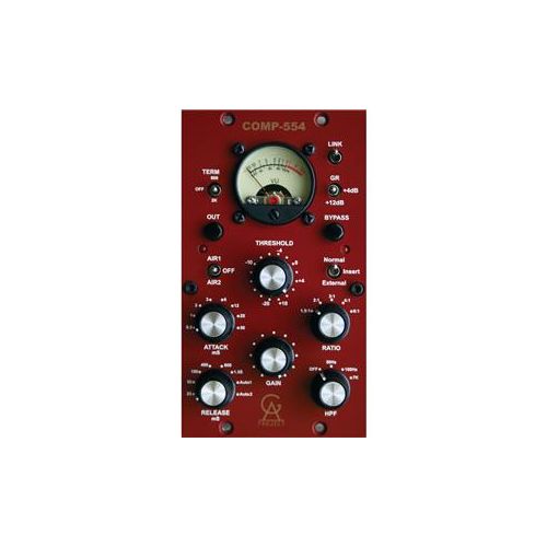  Adorama Golden Age Project COMP-554 1-Ch Vintage Style Tube Compressor for 500 Format COMP554