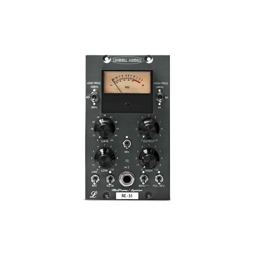  Adorama Lindell Audio RE-51 Retro 500 Series Microphone Preamplifier & Equalizer Module RE51