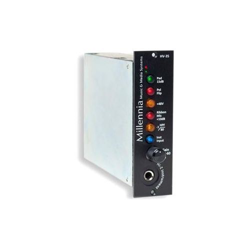  Adorama Millennia 500 Series HV-35 Single Channel Microphone Preamplifier Module HV-35
