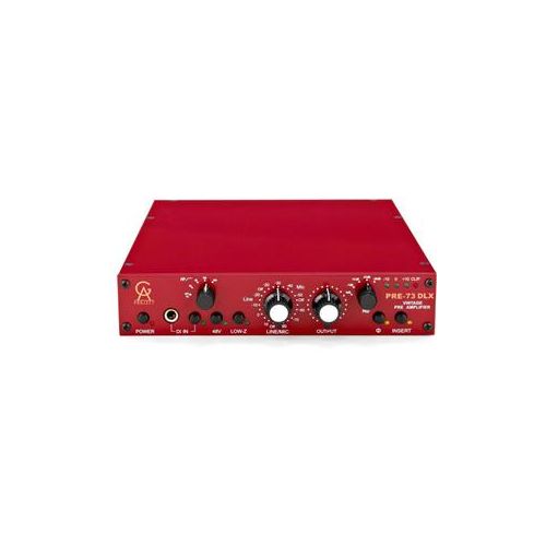  Adorama Golden Age Project PRE-73 DLX 1-Ch Vintage Style Microphone Preamplifier PRE73DLX