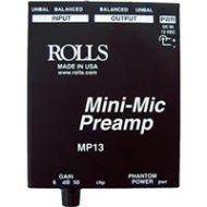Rolls MP13 Mini Microphone Preamp, Single Gain Control MP13 - Adorama