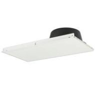 Adorama Lowell Manufacturing LT-810-72-BB 8 15W 1x2 Ceiling Tile Loudspeaker, 25V/70V LT-810-72-BB