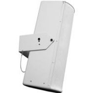 Adorama Galaxy Audio LA4DPM Permanent Mount Powered Line Array Speaker, White, Single LA4DPMW