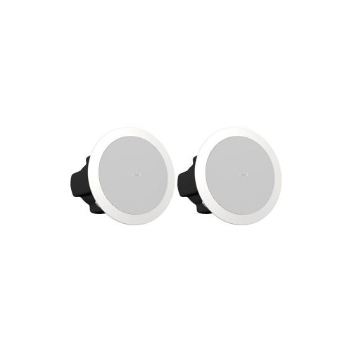  Adorama Tannoy CVS 4 4 Coaxial Loudspeaker, EN 54 Certified, White, Pair CVS4EN54V2