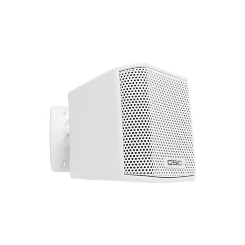  Adorama QSC AD-S.SAT 2.75 Small Format Surface Satellite Loudspeaker, White, Pair AD-S.SAT-WH