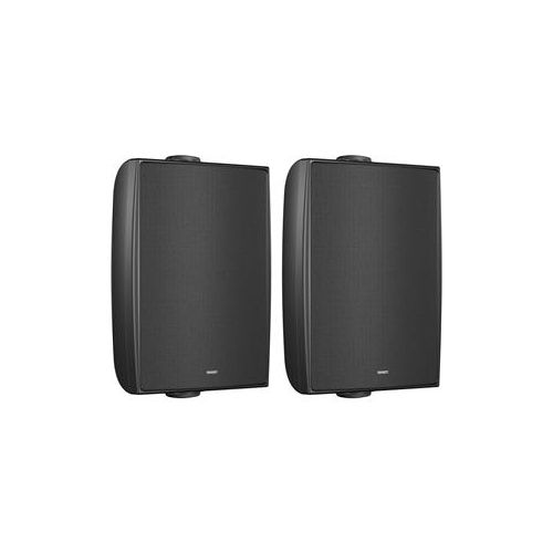  Adorama Tannoy 6 Coaxial Surface-Mount Loudspeaker with Transformer, Black, Pair DVS6T