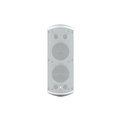  Adorama Turbosound Impact TCI53-TR Dual 2-Way Weather-Resistant 5 Loudspeaker, White TCI53TRWH