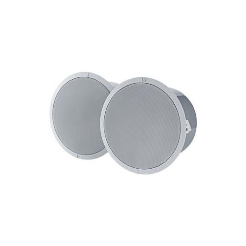  Adorama Electro-Voice EVID-C6.2 6.5 2-Way Speaker with Ti Coated Tweeter, White, Pair F.01U.351.200