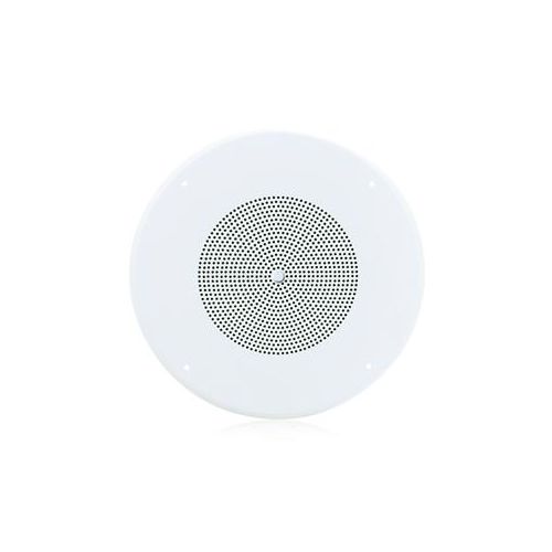  Adorama Atlas Sound SD72WV 8 Speaker, 62-8 Baffle with Volume Control, White, Single SD72WV