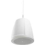 Adorama QSC Acoustic Design 4.5 2-Way Pendant Mount Loudspeaker, Single, White AD-P4T-WH