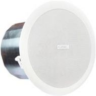 Adorama QSC 6 Two-Way Acoustic Ceiling Mount Loudspeaker with 70/100V Transformer, Pair AC-C6T