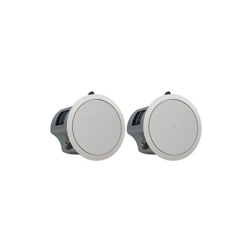  Adorama Tannoy CMS 803DC BM 8 Full Range Ceiling Loudspeaker, Blind Mount, White,(Pair) CMS803DCBM