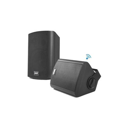  Adorama Pyle PDWR61BT 6.5 Indoor/Outdoor Wall Mount Speakers, 300W Power, Black, Pair PDWR62BTBK