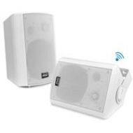 Adorama Pyle PDWR61BT 6.5 Indoor/Outdoor Wall Mount Speakers, 300W Power, White, Pair PDWR61BTWT