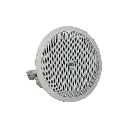  Adorama RCF PL 40 3.5 Coaxial Ceiling Speaker with Line Transformer, Single, White PL40