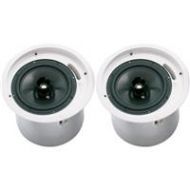 Adorama Telex Electro-Voice EVID C8.2LP 8 2-Way Coaxial Ceiling Loudspeaker, Pair F.01U.117.606