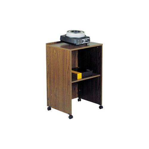  Oklahoma Sound 112 AV Cart/Lectern Base, Medium Oak 112-MO - Adorama